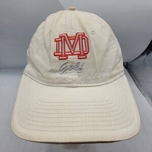 Ashworth Golfman Adults Beige Hat Cap Adjustable Casual Comfort Lightweight